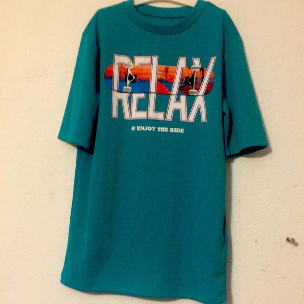 Old Navy Boy Size Large (10/12) Swim Top